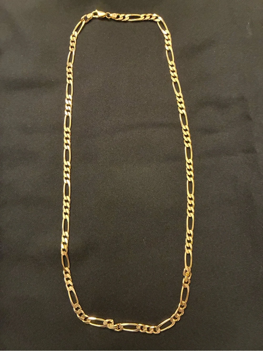 14k Italy Figaro Chain